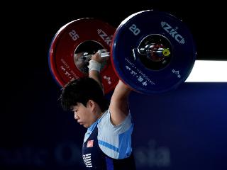 中国举重队亚锦赛再夺7金 女将三破世界纪录