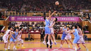 全国U15青少年篮球联赛女子组，湖南队夺冠