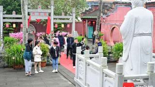 文昌孔庙新春祈福庙会推出多项文化活动 游客乐享“文旅盛宴”