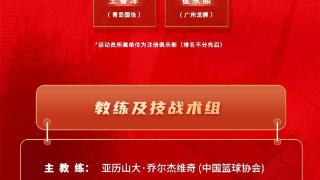 中国男篮公布男篮亚洲杯预选赛第一窗口期参赛名单