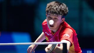 乒乓球——澳门世界杯:王楚钦战平安宰贤