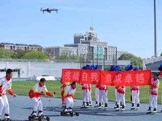 无人机飞进延庆中小学运动会 AI智能技术为8500名师生制作专属MV