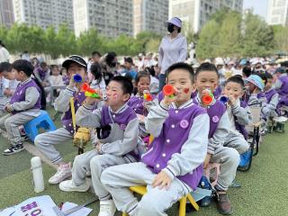 看！济南高新区第一实验学校亲子体育节超炫来袭！