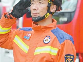 长治消防救援支队西二环路特勤站消防员 陈大庆