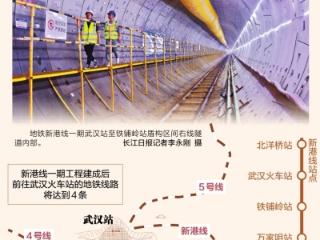 武汉火车站地铁线路将增至4条