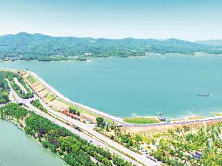 滁城城西水库除险加固工程即将完工