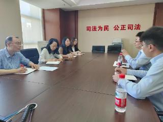 人保财险南京理赔中心拜访南京市浦口区、鼓楼区人民法院