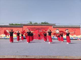 阳信县洋湖乡举办“我的中国梦——文化进万家”广场舞大赛