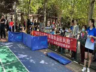 民生银行济南张庄路支行：乒乓球赛强体魄，消保宣传万家行