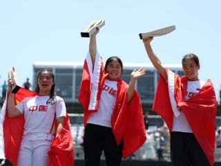 孙思蓓夺得奥运会资格系列赛女子自由式小轮车冠军