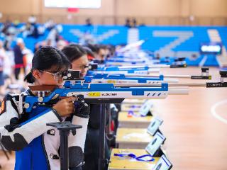 2024年陕西省体育传统特色学校射击(激光枪)联赛开赛 292名运动员参加首战比赛