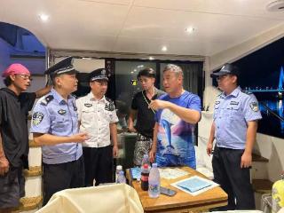 海口秀英边检快速妥善处置中国香港籍游艇紧急避险