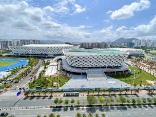 三亚市体育中心项目：奋战“红五月”  冲刺保竣工