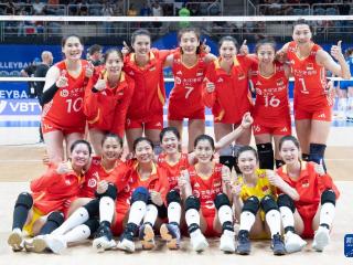 排球——世界女排联赛:中国队胜塞尔维亚队