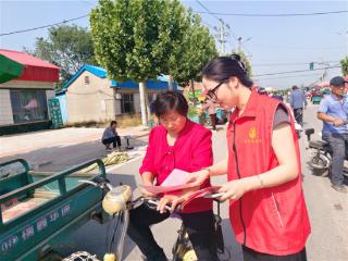 阳信县流坡坞镇开展“科技助残，共享美好生活”主题宣传活动