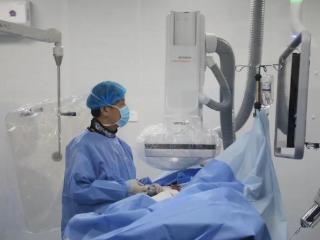 梁山县中医院成功开展首例肝动脉造影+肝动脉化疗栓塞术