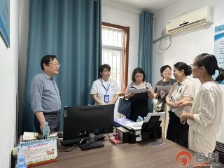 枣庄市卫健委督导组到薛城区督导检查地方病和慢性病监测工作