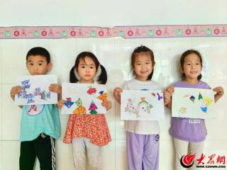 利津县第三实验幼儿园开展“线条的魔法 笔尖的童趣”活动