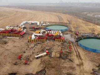 吉林油田成功完成有史以来最大规模集约化平台井压裂作业