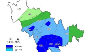 受南方气旋北上影响，我省中东部自南向北将出现较明显降雨过程