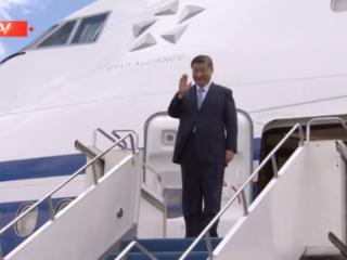 视频丨习近平抵达阿斯塔纳出席上海合作组织成员国元首理事会第二十四次会议并对哈萨克斯坦进行国事访问
