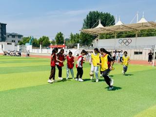 莒县夏庄镇中心小学举行校园足球班级联赛