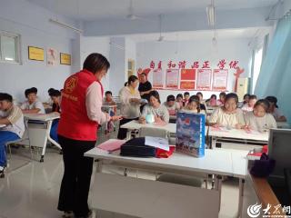 少年儿童心向党 真情相伴护成长丨禹城安仁镇开展暑期安全宣传活动