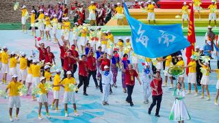 比赛首日 海南民族马术代表队两名运动员收获三等奖