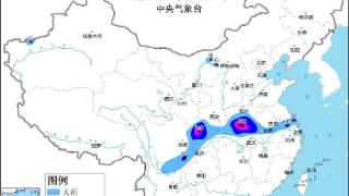 气象台7月14日06时继续发布暴雨黄色预警