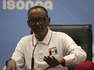 卡加梅当选连任卢旺达总统