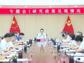 海南省东方市委召开专题会 研究自贸港政策兑现情况