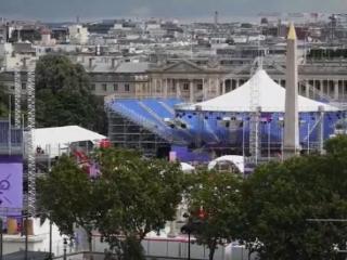 记者探访奥运开幕前的巴黎 奥运会场地和人文景观交相辉映