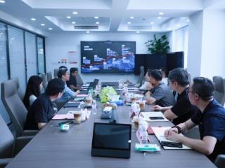 达成合作一周年，中新天津生态城领导至学大教育总部交流项目进展