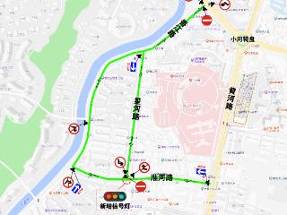 贵阳交警提醒: 8月1日起，香江路、星河路、淮河路调整为单向通行