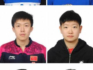 乒乓球奥运证件照：中国主打纯天然，韩国过度美颜，日本人均刘海