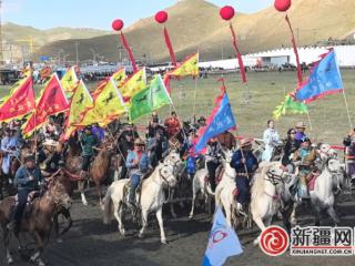 新疆和静县第二十四东归那达慕大会开幕——“骏马天堂”呈现“千里马狂欢日”