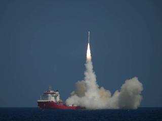 谷神星一号海遥三运载火箭远海首秀 展现高海况适应性 海阳火箭发射十二连捷