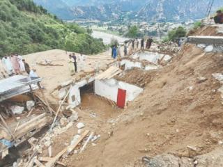 巴基斯坦暴雨引发灾害已致24人死亡