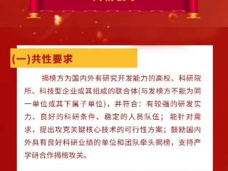 云南省首批重大技术攻关“揭榜挂帅”项目发榜