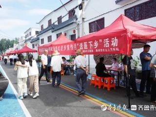 滕州市中心人民医院开展“送医下乡”义诊活动