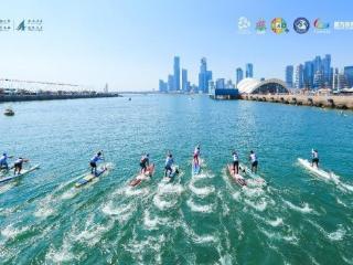 飞桨逐浪 北洋设计·2024年中国桨板俱乐部联赛（青岛站）比赛圆满落幕