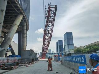 海南在建第一高楼海南中心通过台风“摩羯”考验