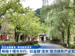 邮储十堰市分行：以金融“活水”助力绿色产业发展