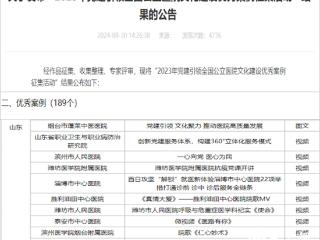 山东省戴庄医院获“党建引领全国公立医院文化建设优秀案例”称号