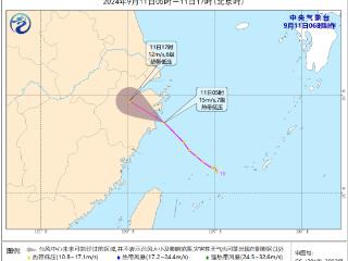 中央气象台:第13号台风"贝碧嘉"生成 趋向我国东海