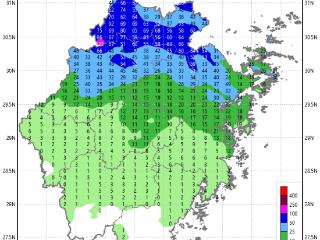 和热带低压抱了个满怀，浙江这波清凉可以持续到下周初