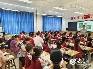 “语”你同行 广饶县李鹊镇中心小学组织开展教研活动