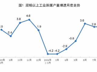 国家统计局：2024年8月份能源生产情况