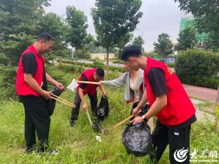 潍坊经济开发区北城街道组织多样志愿服务