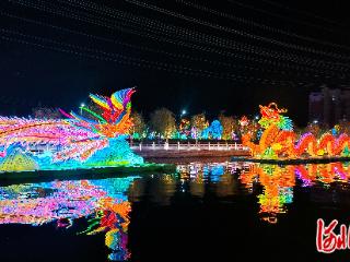 流光溢彩“千灯会”　点亮廊坊“夜精彩”